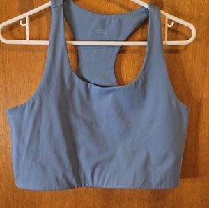 Girlfriend Collective Blue Sports Bra XL NWOT